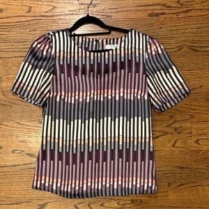 LK Bennett Multicolor Striped Blouse
